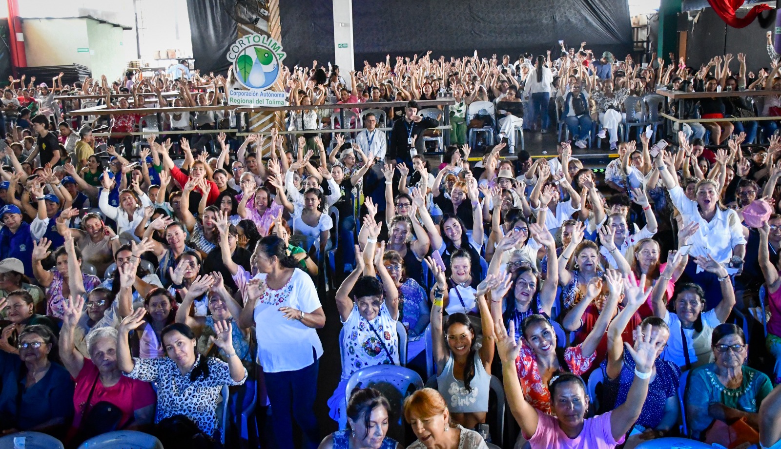 Cortolima reunió a mujeres del Tolima para reconocer su liderazgo en la protección del ambiente