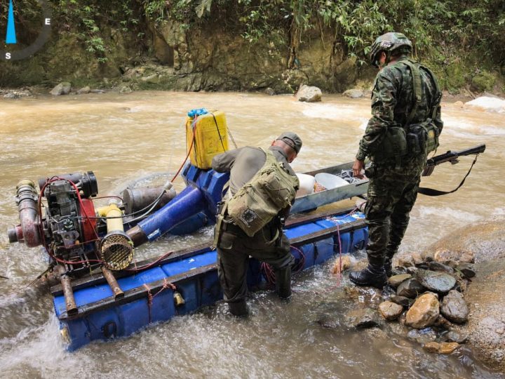 Así fue detenido el daño ambiental por minería ilegal en Santa Isabel: una acción conjunta de Cortolima y Fuera Pública