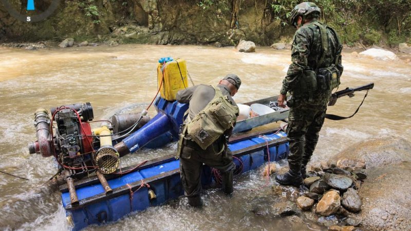 Así fue detenido el daño ambiental por minería ilegal en Santa Isabel: una acción conjunta de Cortolima y Fuera Pública