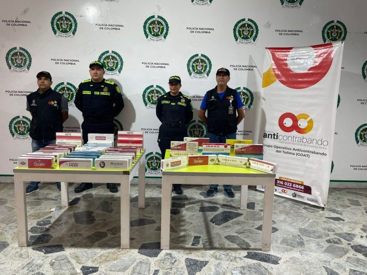 Golpe a la economía ilegal del cigarrillo en Ibagué: incautan más de 645 cajetillas en la Plaza de la 21