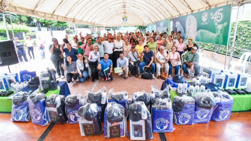 Conozca la inversión de Cortolima en formación y fortalecimiento de 361 Organizaciones No Gubernamentales