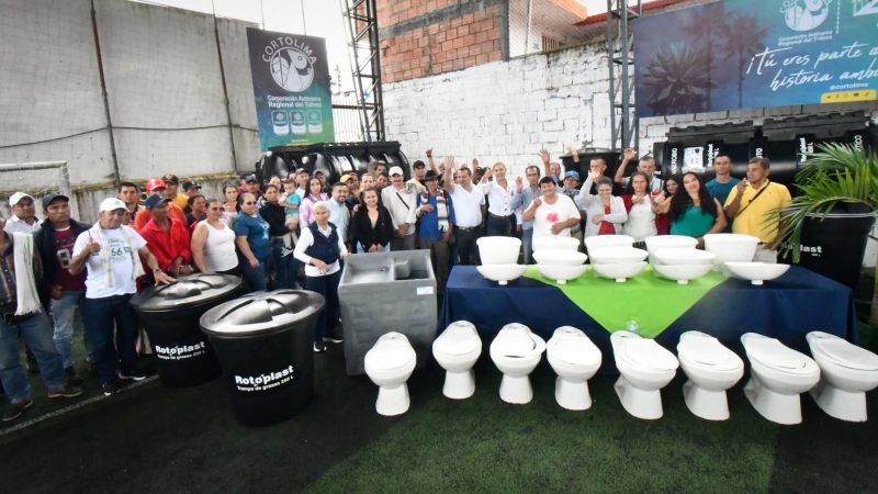 Cortolima construye 50 Sistemas de Tratamiento de Aguas Residuales en Casabianca