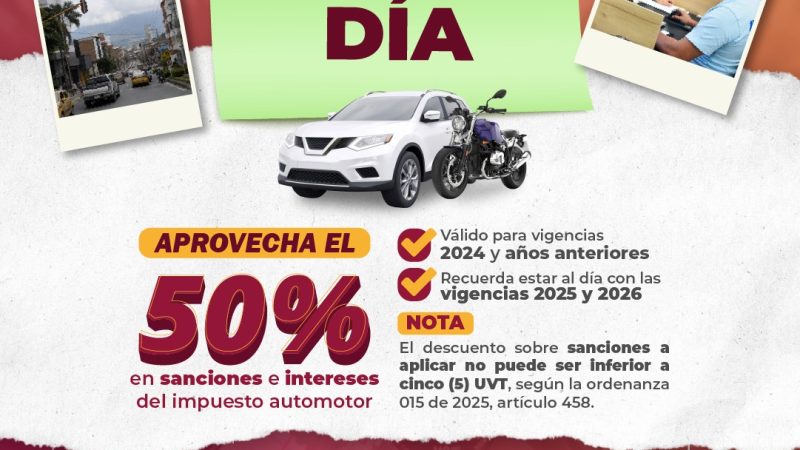 La Secretaría de Hacienda del Tolima invita a los contribuyentes a aprovechar el último día para cumplir con sus obligaciones tributarias