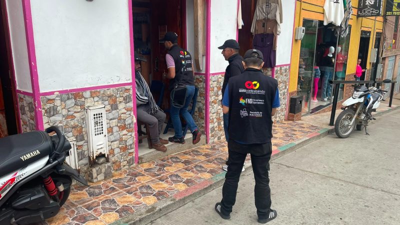 GOAT intensifica los controles a cigarrillos, licores y cervezas de contrabando en los municipios del Tolima