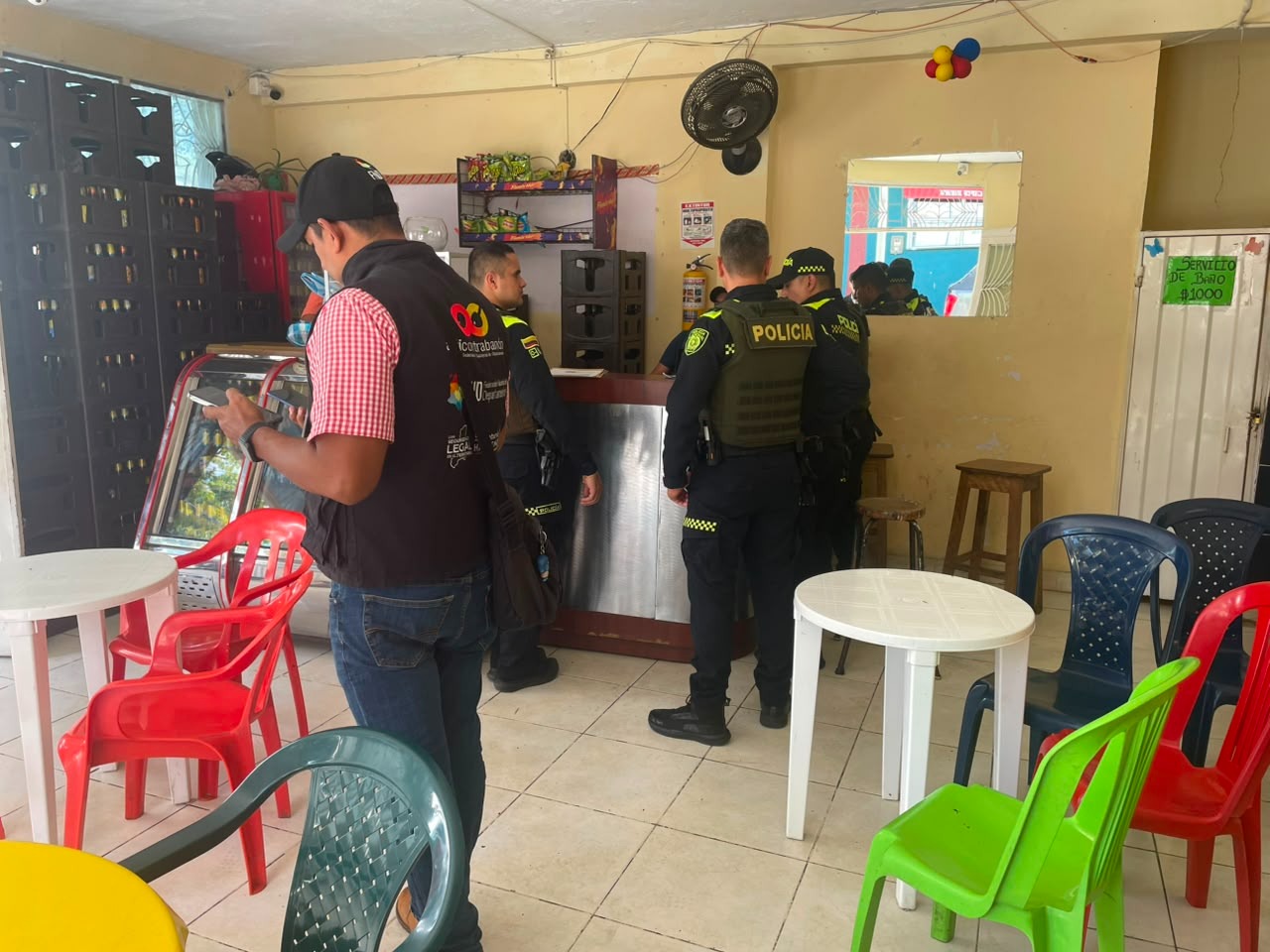 Cierre de establecimiento en San Antonio y operativos en Coyaima y otros municipios del Tolima: así se libra la lucha contra el contrabando