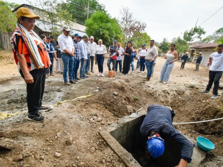 Cortolima avanza en obra de saneamiento para proteger la quebrada Nuquil en Ortega