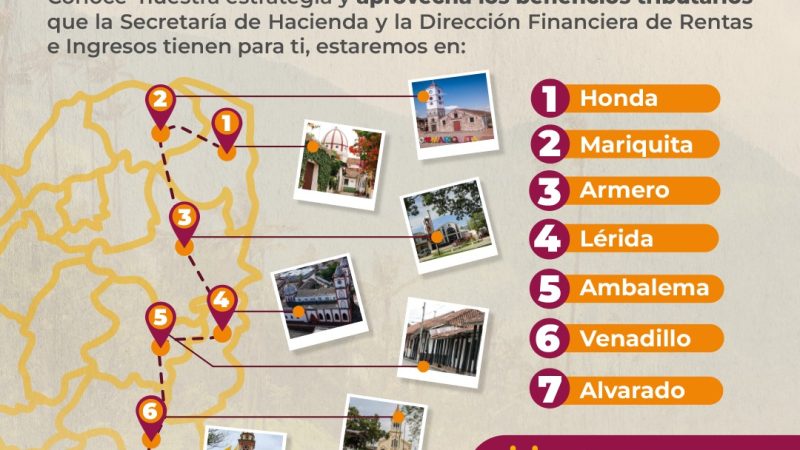 La Ruta Cero Deudas 2.0 llega al norte del Tolima