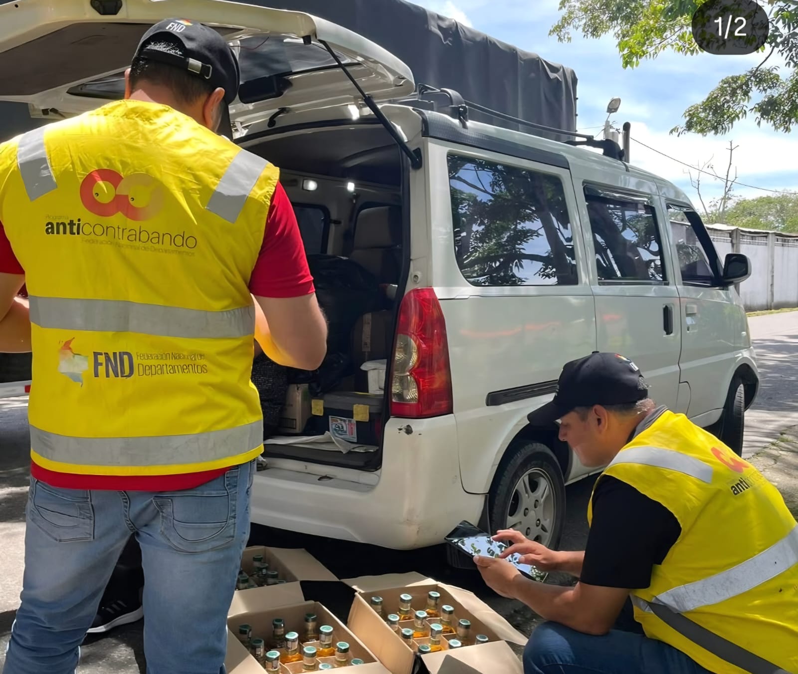 Grupo Operativo Anticontrabando hace controles a cigarrillos, licores y cervezas adulteradas y de contrabando.